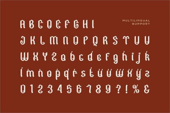 Kole Gemols Font PNG with transparent background - Preview 4