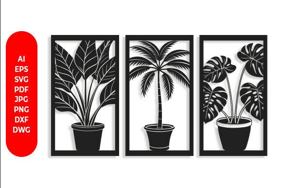 77 Laser Cut Monstera Leaf Designs & Graphics