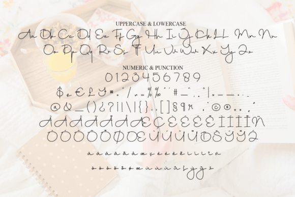Lovely Stories Font PNG with transparent background - Preview 6