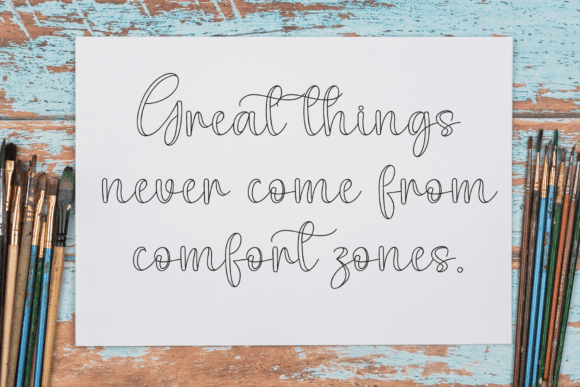 Maybe Font PNG with transparent background - Preview 2