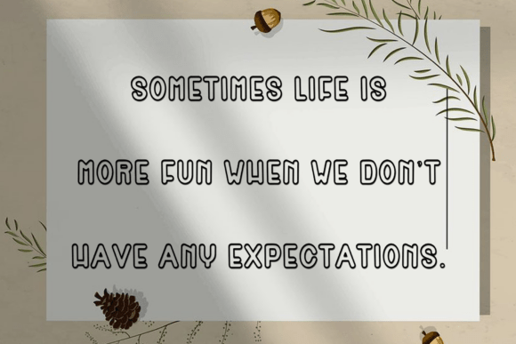 Morning Summer Font PNG with transparent background - Preview 5