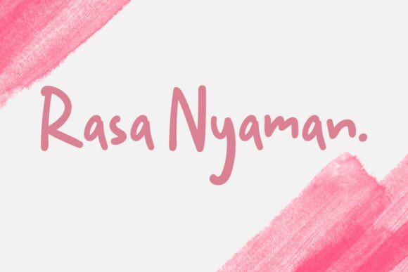 Rasanyaman Font PNG with transparent background - Preview 1