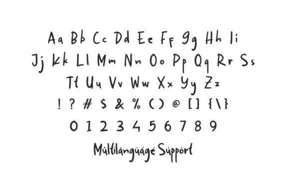 Rasanyaman Font PNG with transparent background - Preview 5