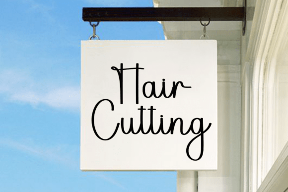Signature Wedding Font PNG with transparent background - Preview 1