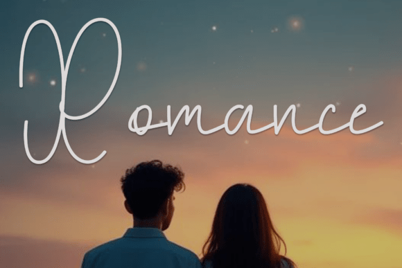 Angela Handwriting Font - Preview 1