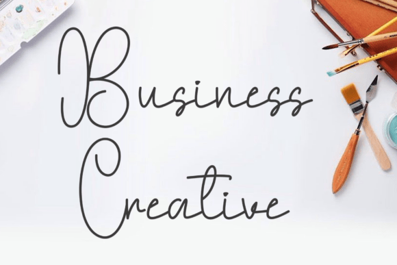 Angela Handwriting Font - Preview 3