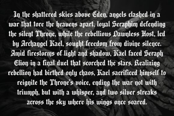 Arkhaven Font - Preview 2