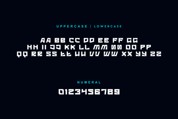 Azyncro Font - Preview 1