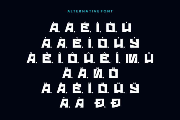 Azyncro Font - Preview 2