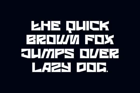 Azyncro Font - Preview 4