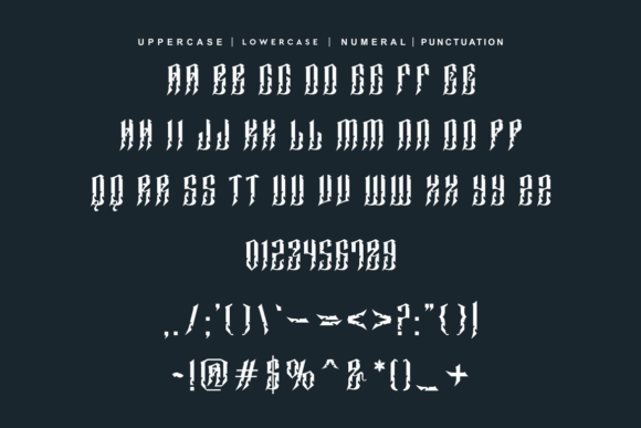 Blegor Font - Preview 4