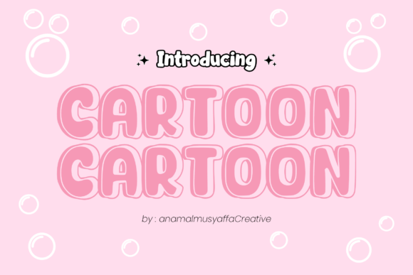 Bubble Universe Font - Preview 1