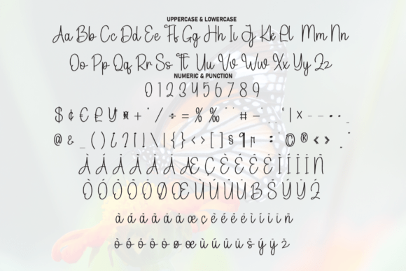 Butterfly Font - Preview 6