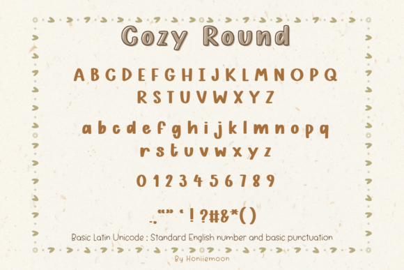 Cozy Round Font - Preview 4