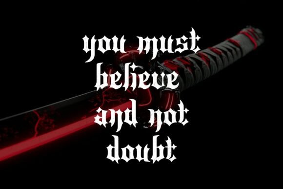 Crimson Sigil Font - Preview 1
