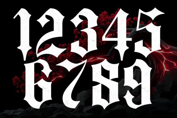 Crimson Sigil Font - Preview 2
