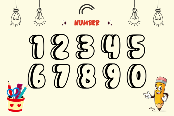 Cute Girly Font - Preview 4