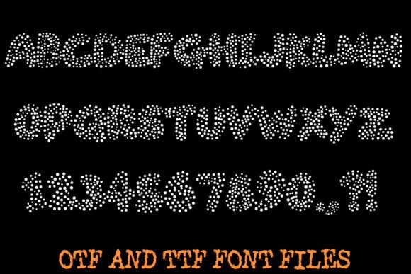 Dotty Spotty Font - Preview 2
