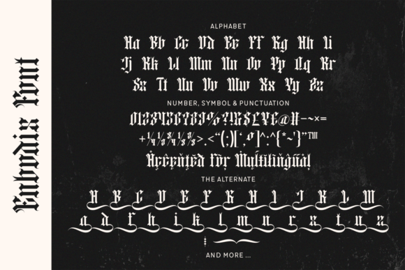 Enbodis Font - Preview 3