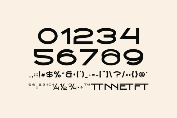 Endrace Font - Preview 2