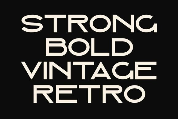 Endrace Font - Preview 4