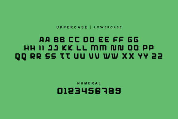 Enginx Font - Preview 1