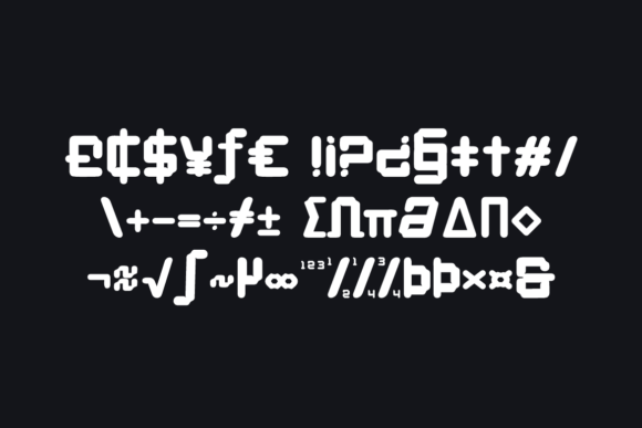 Enginx Font - Preview 3