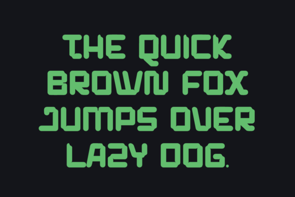 Enginx Font - Preview 5
