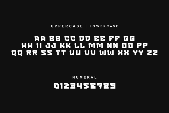 Esport Woglen Font PNG with transparent background - Preview 3