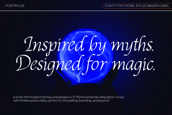Ft Mythoria Font - Preview 1