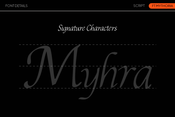 Ft Mythoria Font - Preview 2