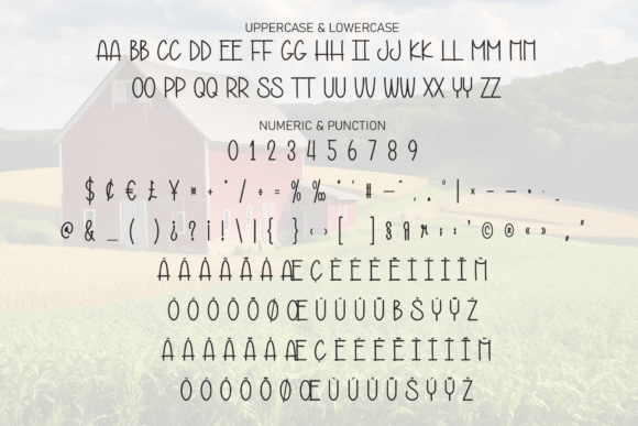 Farmhouse Font - Preview 6