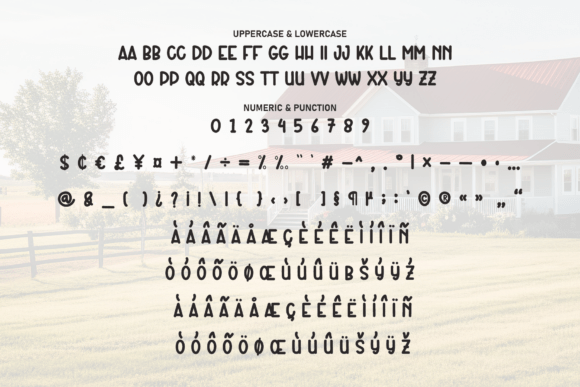 Farmhouse Font - Preview 6