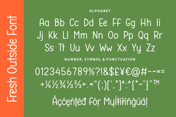 Fresh Outside Font - Preview 4