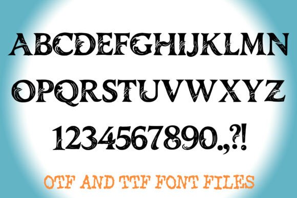 Gentle Waves Font - Preview 1