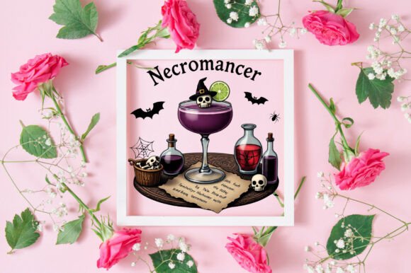 Halloween Cocktail Pattern