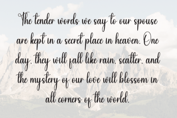 Handwritten Font - Preview 5
