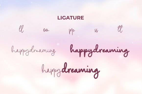 Happy Dreaming Font - Preview 6
