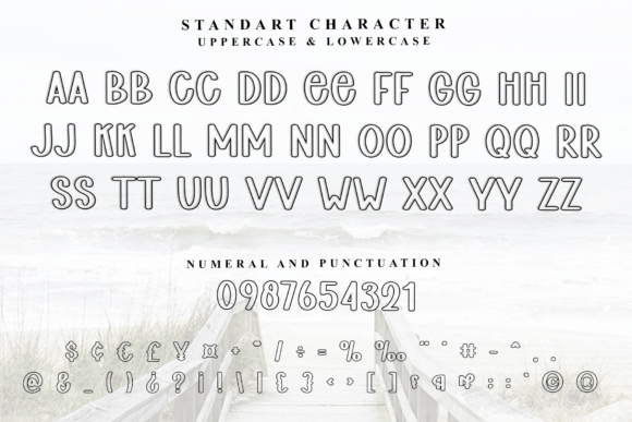 Homemade Modern Font PNG with transparent background - Preview 2