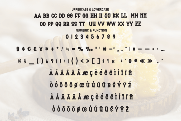 Honey Font - Preview 6