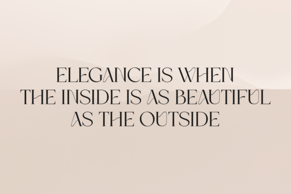 Ivory Bloom Font PNG with transparent background - Preview 2