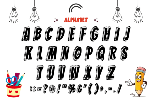 Late Hero Font font preview - 3