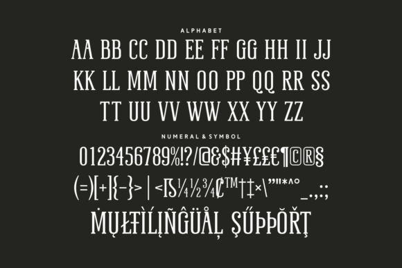 Meravelle Font PNG with transparent background - Preview 3