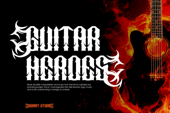 Music Rockleh Font PNG with transparent background - Preview 1