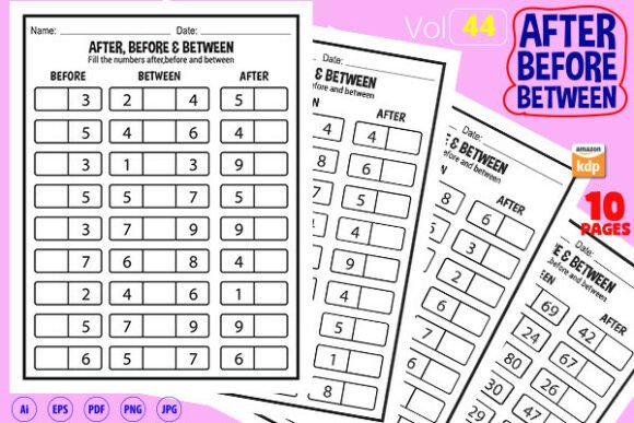 Printable Before After Worksheets Graphic by Self Graphics House ...
