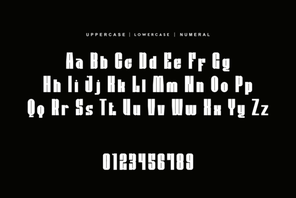 Qenio Font PNG with transparent background - Preview 3