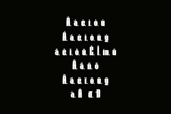 Qenio Font PNG with transparent background - Preview 4