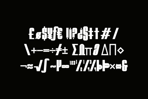 Qenio Font PNG with transparent background - Preview 5