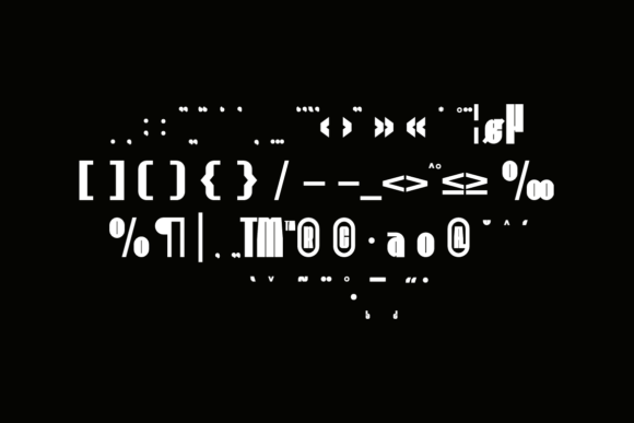 Qenio Font PNG with transparent background - Preview 6