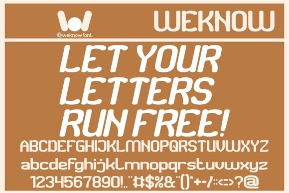 Road Runner Font PNG with transparent background - Preview 3